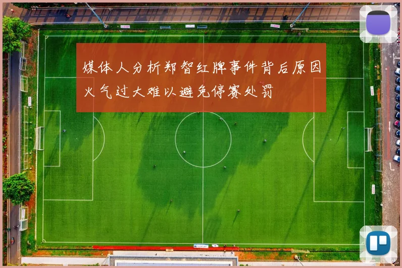 媒体人分析郑智红牌事件背后原因火气过大难以避免停赛处罚